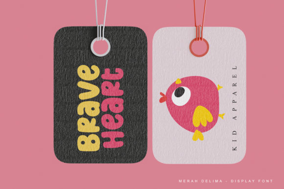 Merah Delima Font PNG with transparent background - Preview 5