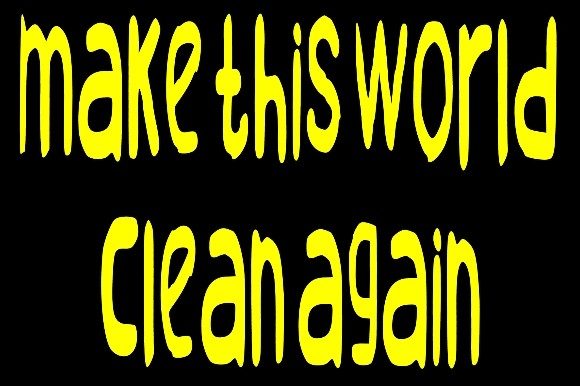No Money, No Vaccine Font PNG with transparent background - Preview 2