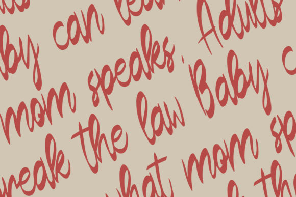 Safloke Font PNG with transparent background - Preview 3