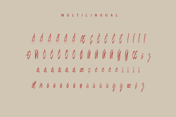 Safloke Font PNG with transparent background - Preview 6