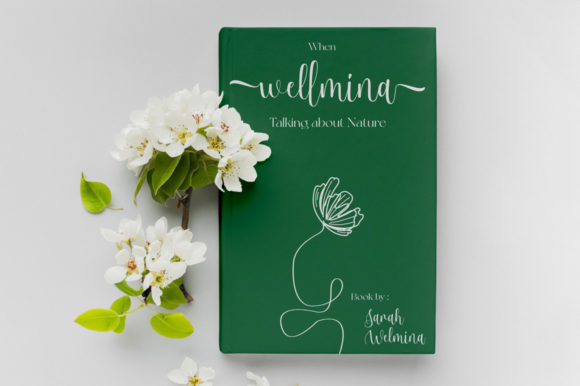 Sellena Script Font PNG with transparent background - Preview 3