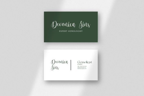 Sellena Script Font PNG with transparent background - Preview 5