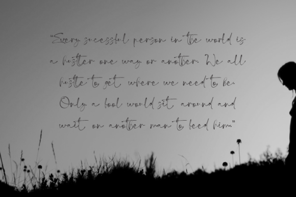 Shinoda Font PNG with transparent background - Preview 6