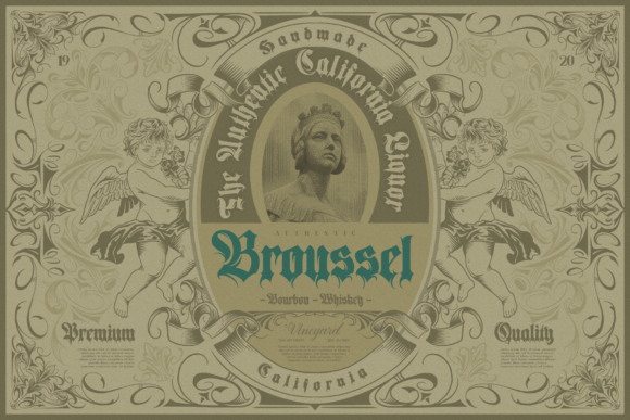 Aquenta Fracta Font - Preview 3