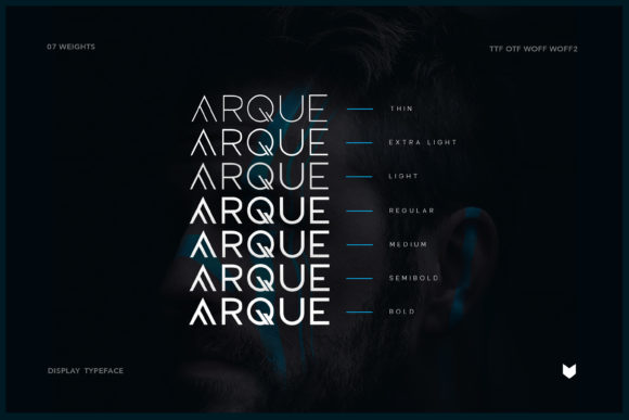 Arque Font - Preview 1