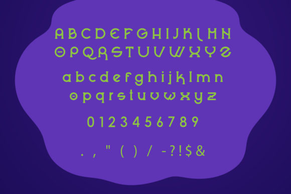 Avocad Font - Preview 2
