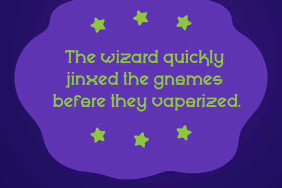 Avocad Font - Preview 3