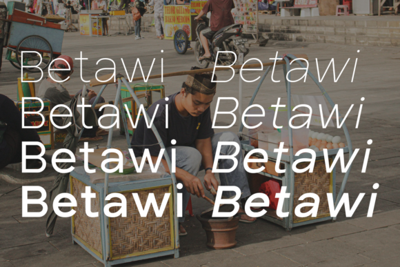 Betawi Font - Preview 3