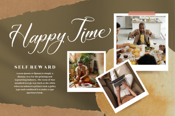 Brighting Lovelyta Font PNG with transparent background - Preview 3