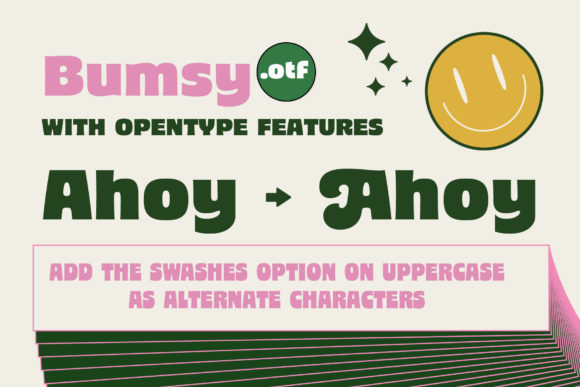 Bumsy Font - Preview 2