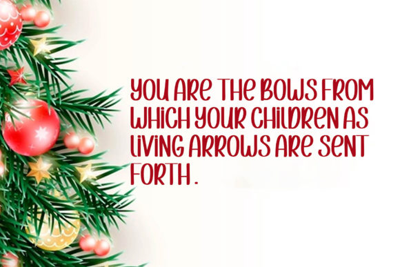 Christmas Night Font - Preview 4
