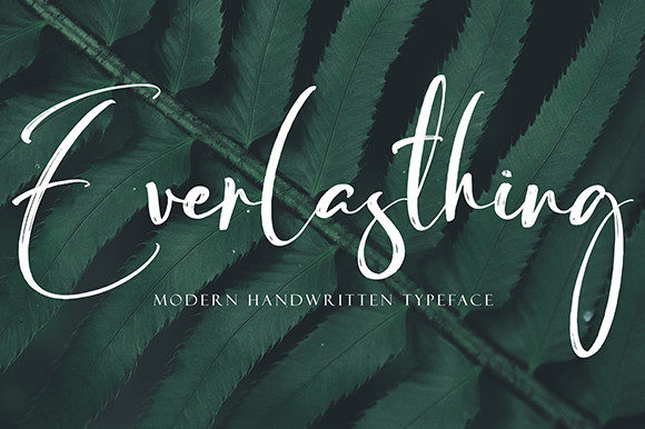 Everlasthing Font - Preview 1