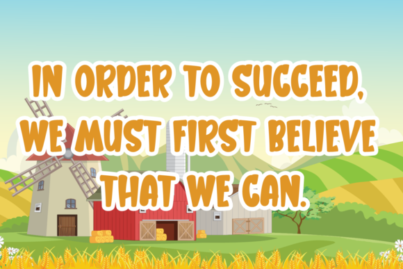 Farmhouse Love Font - Preview 1