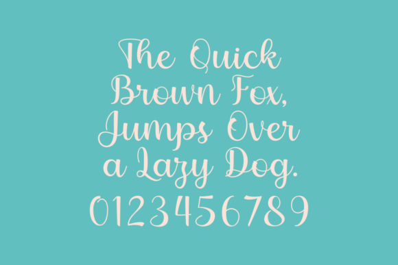 Flowsom Font - Preview 2
