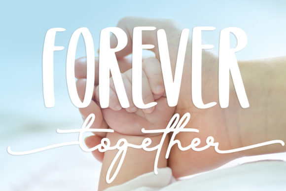 Glitter Winter Font - Preview 5