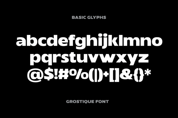 Grostique Font - Preview 2