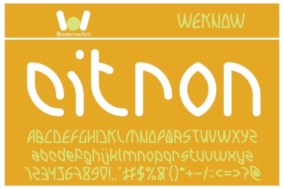 Interplanetary Font - Preview 3