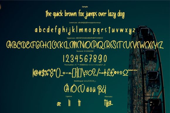 Jatheya Font PNG with transparent background - Preview 5
