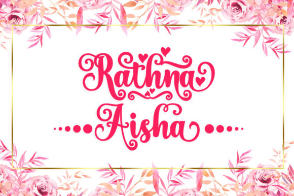Keista Heather Font font preview - 4