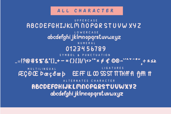 Little Monstar Font PNG with transparent background - Preview 5