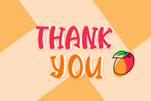Mango Tango Font PNG with transparent background - Preview 4