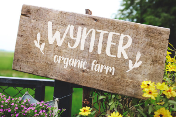 Melisande Farmhouse Font PNG with transparent background - Preview 6