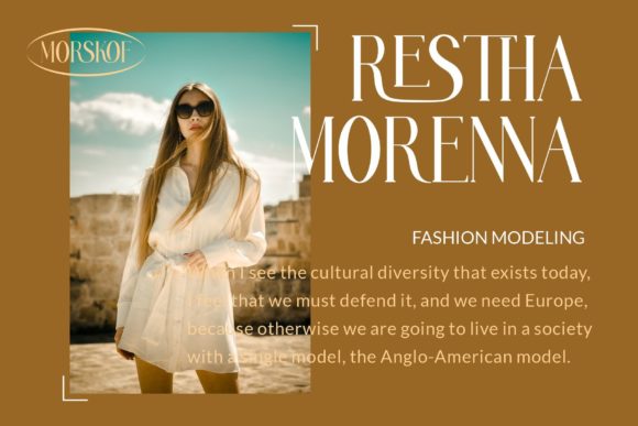 Morskof Font PNG with transparent background - Preview 3