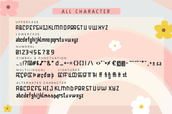 Obstacle Park Font PNG with transparent background - Preview 5
