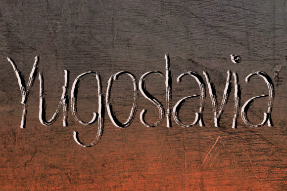 Procreate Brush Font PNG with transparent background - Preview 3