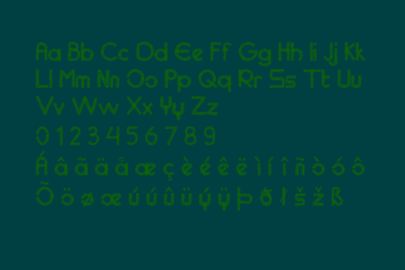 Ridwana Font PNG with transparent background - Preview 1