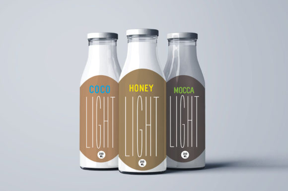 Slender Light Font PNG with transparent background - Preview 1