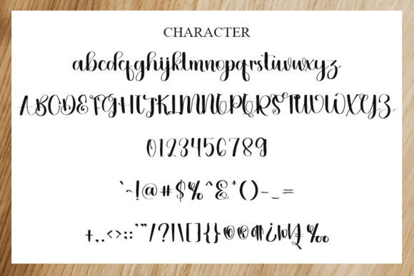 Aminah Font - Preview 6