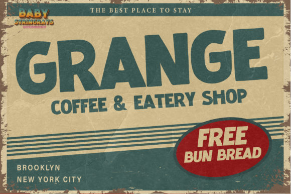 Baby Stringrays Font - Preview 2