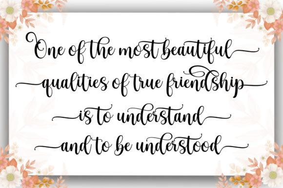 Blustina Script Font - Preview 3
