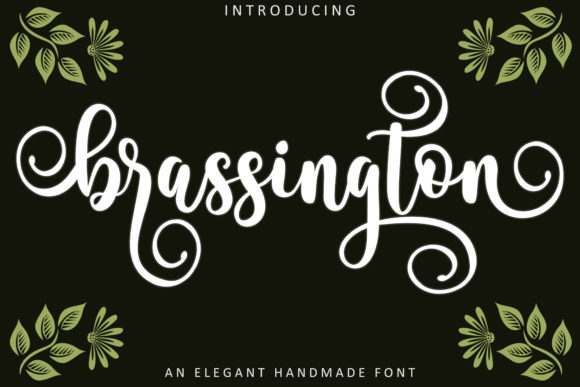 Brassington Font - Preview 1