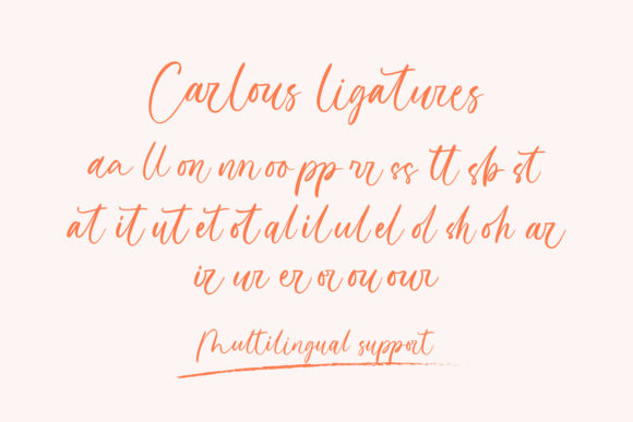 Carlous Font - Preview 6