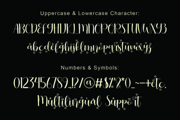 Christmas Bless Font - Preview 5