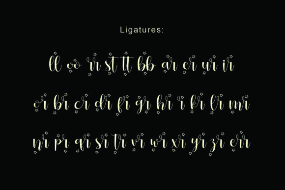 Christmas Bless Font - Preview 6