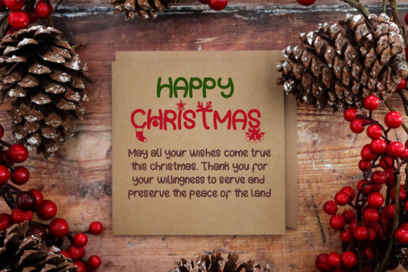 Christmas Kring-kring Font - Preview 3