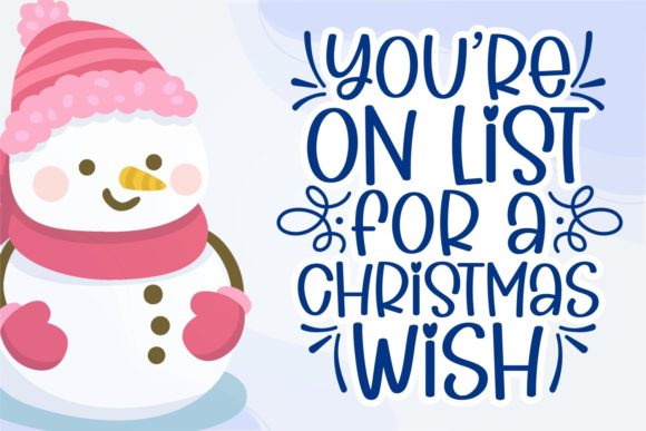 Frosty Snowy Font - Preview 2