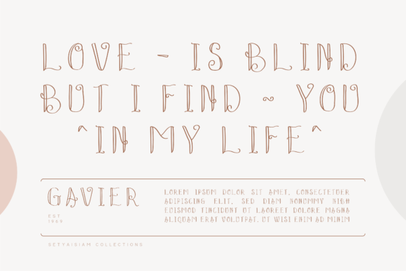 Gavier Font - Preview 2