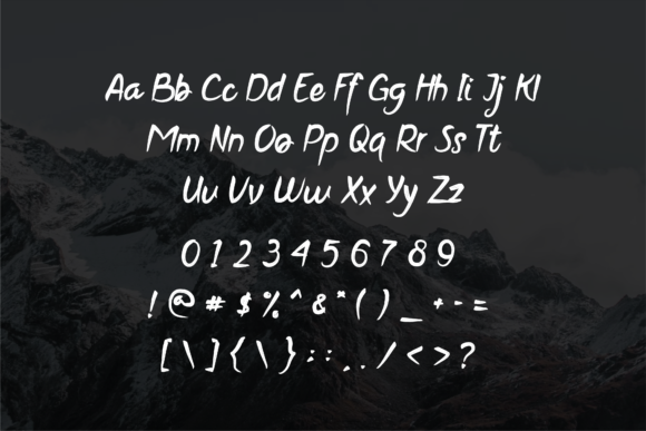 Greafriz Font PNG with transparent background - Preview 1