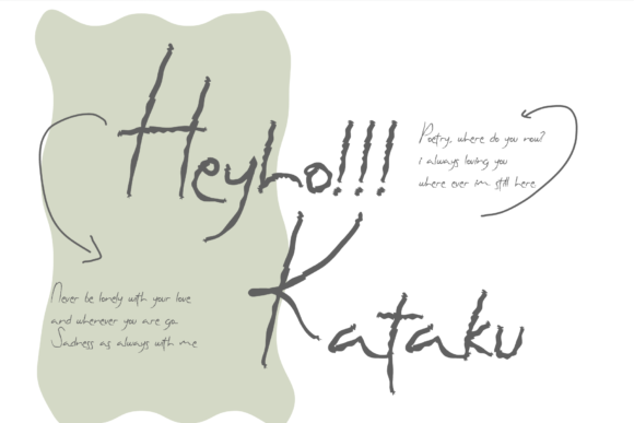 Hai Chalk Font PNG with transparent background - Preview 1
