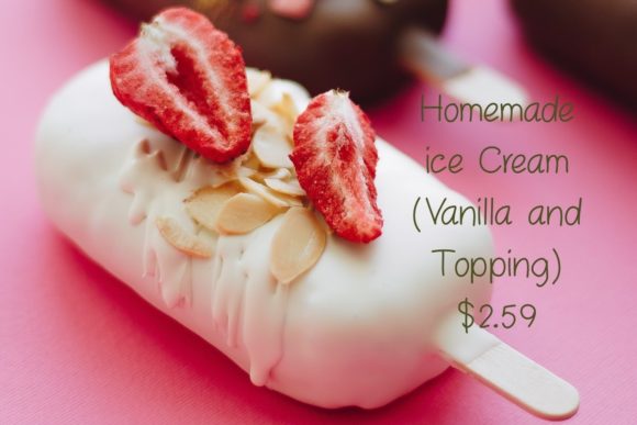 Icecream Homemade Font PNG with transparent background - Preview 3