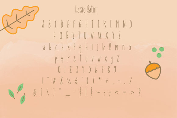 Little Fling Font PNG with transparent background - Preview 5