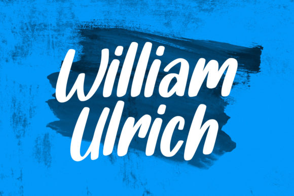 Ricksons Font font preview - 5