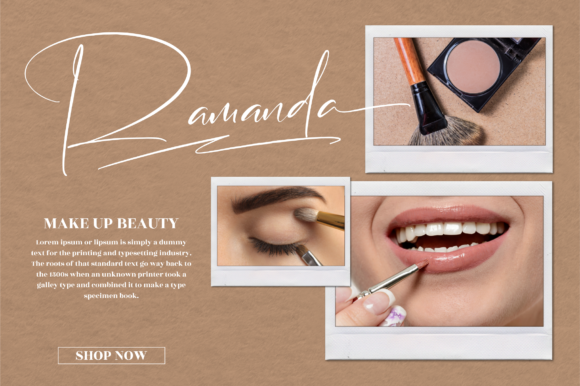 Rolanda Font PNG with transparent background - Preview 3