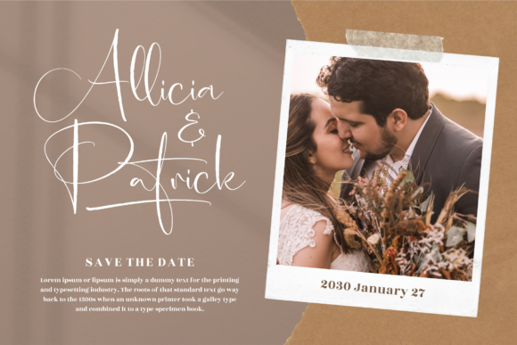 Andalusia Signature Font - Preview 5
