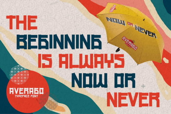 Averago Font - Preview 1