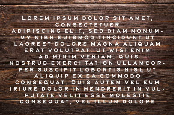 Chateau Space Font - Preview 2